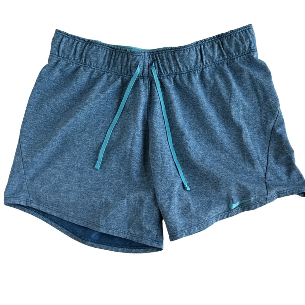 Nike blue heather running shorts